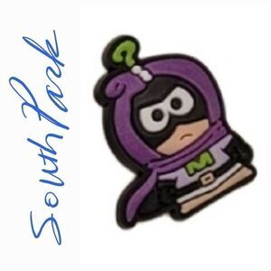 6/$20 *Croc Charm * Mysterion Hero * South Park * Shoe Jewelry Comedy Central